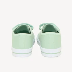 Lage sneakers van stof met elastische veters en klittenband voor baby jongen