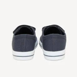 Lage sneakers van stof met elastische veters en klittenband jongens