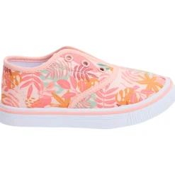 Lage sneakers van stof met tropisch patroon voor babymeisjes