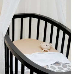 Laken kant wieg - 75x100 cm - Wit
