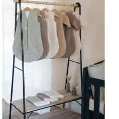 Laken + sloop bed 100x150cm Avocado
