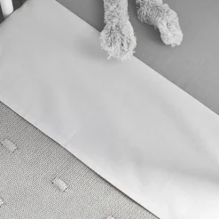 Laken uni - 100x150 cm - White/White - Set van 2 Stks