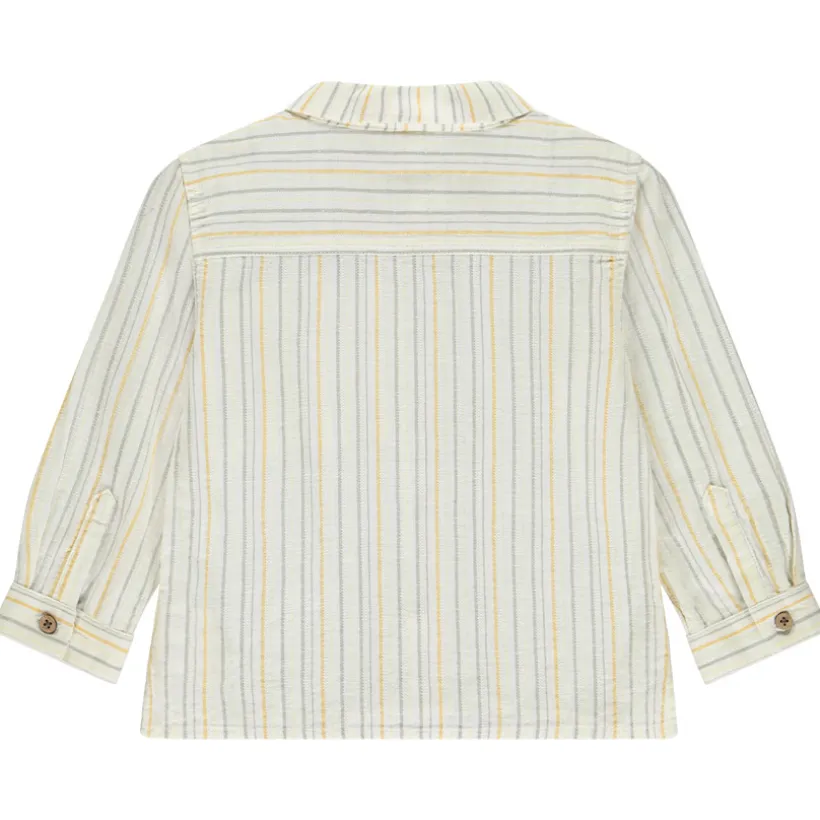 Langarmige gestreepte shirt voor baby jongen