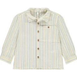 Langarmige gestreepte shirt voor baby jongen