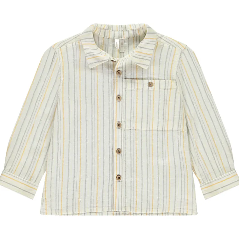 Langarmige gestreepte shirt voor baby jongen