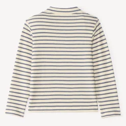 Langarmige jongenspoloshirt in maritieme stijl