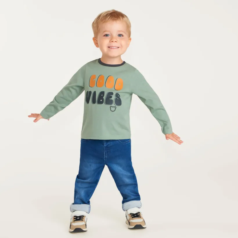 Langarm T-shirt jongens