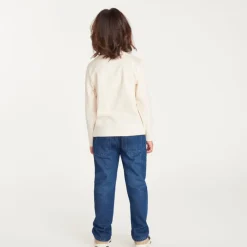 Langarm T-shirt jongens met fancy bouclette print