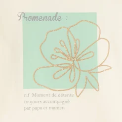 Langarm T-shirt meisjes met bloemenprint