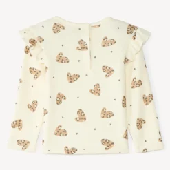 Langarm T-shirt meisjes met een fantasieprint