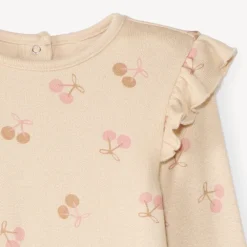Langarm T-shirt meisjes met een fantasieprint