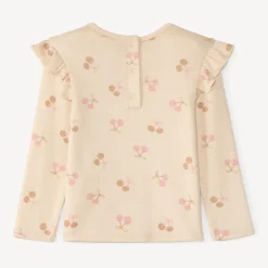 Langarm T-shirt meisjes met een fantasieprint