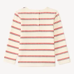 Langarm T-shirt meisjes met tulpenprint