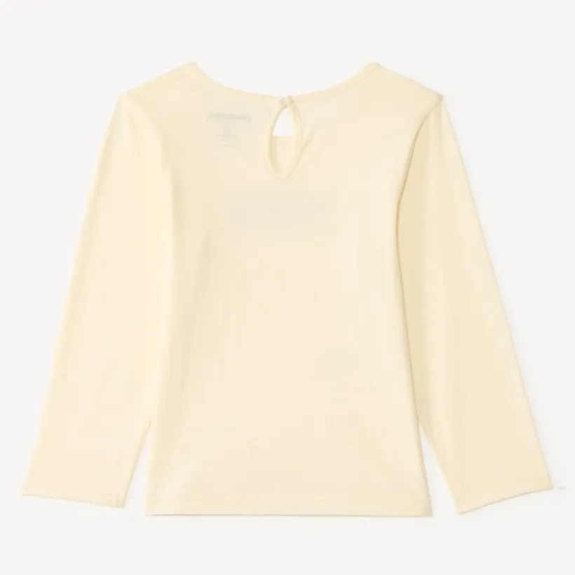 Langarm T-shirt met een fancy print voor baby meisjes
