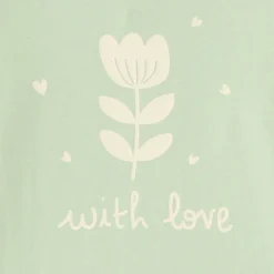 Langarm T-shirt met een fancy print voor baby meisjes