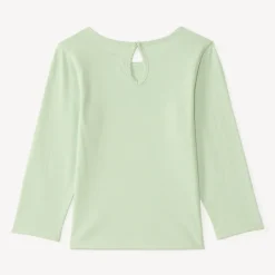 Langarm T-shirt met een fancy print voor baby meisjes