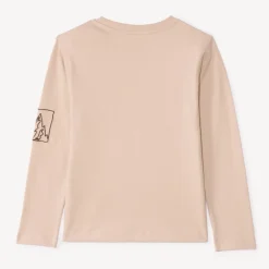 Langarm T-shirt met fotoprint patch voor jongen