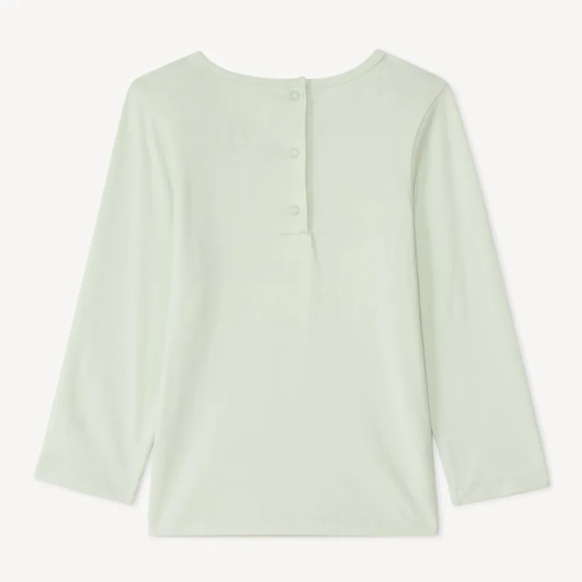 Langarm T-shirt met glitters voor meisje