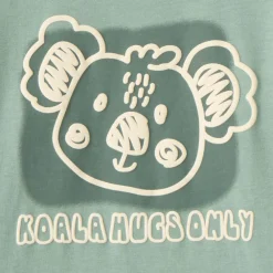 Langarm T-shirt met koala-print voor babyjongen