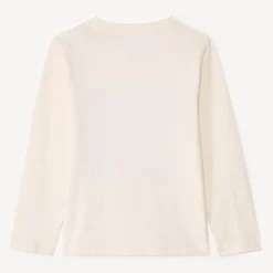Langarm T-shirt met panda patches jongens