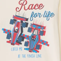 Langarm T-shirt met print jongens