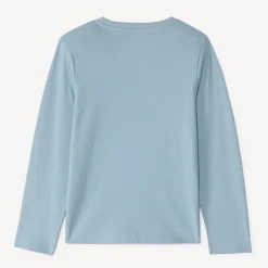 Langarm T-shirt met print jongens