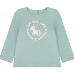 Langarm T-shirt met print meisjes