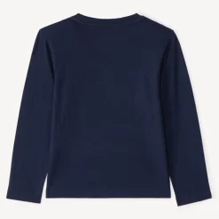 Langarm T-shirt met print voor jongen