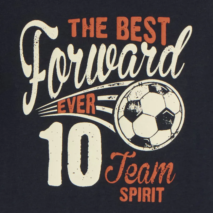 Langarm T-shirt voor babyjongen met fantasiedruk