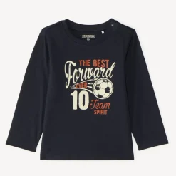 Langarm T-shirt voor babyjongen met fantasiedruk