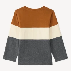 Langarm T-shirt voor babyjongen met speelse print