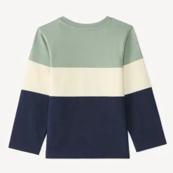 Langarm T-shirt voor babyjongen met speelse print