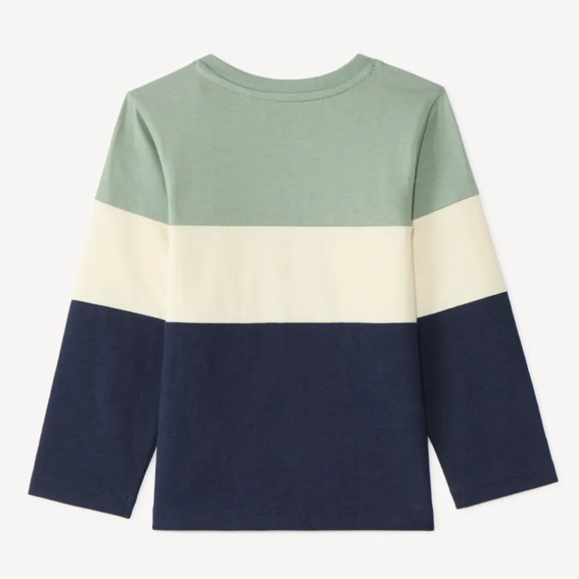Langarm T-shirt voor babyjongen met speelse print