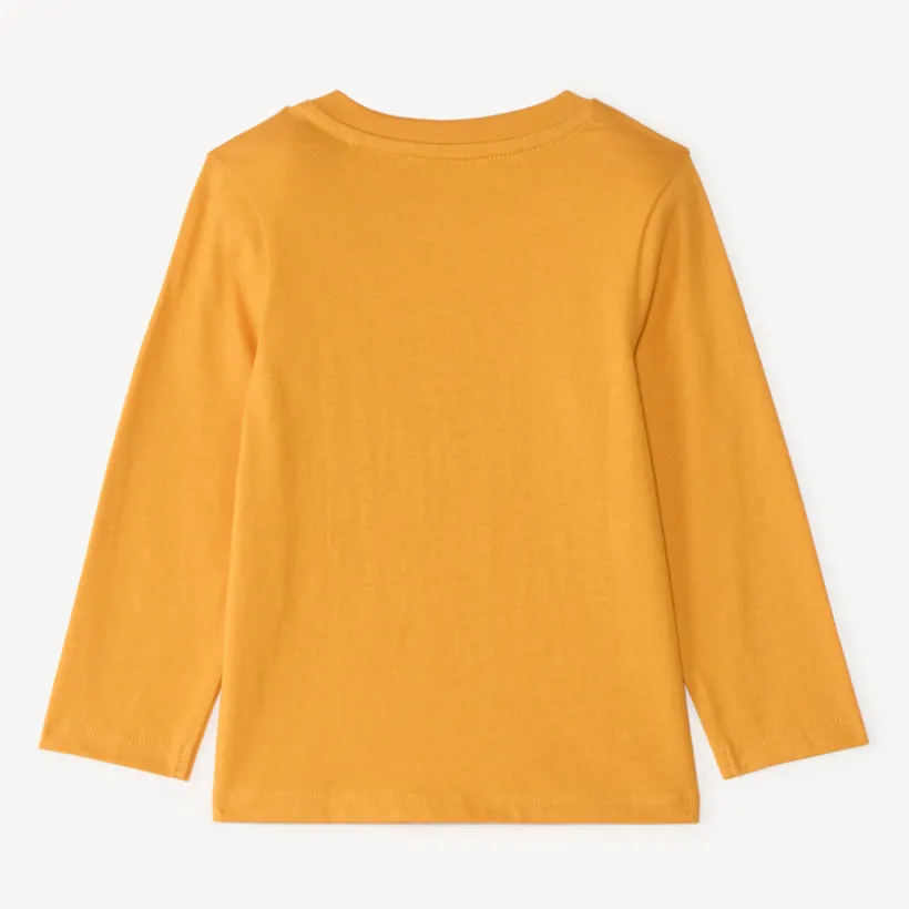 Langarm T-shirt voor babyjongen met fantasiedruk