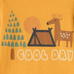 Langarm T-shirt voor babyjongen met fantasiedruk