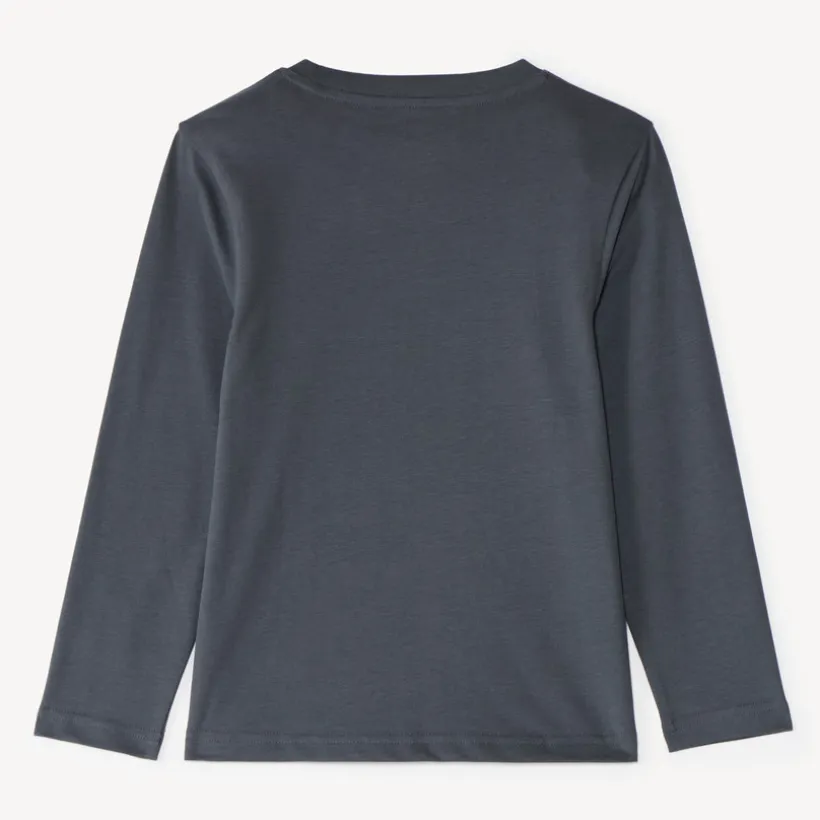 Langarm T-shirt voor jongens met een fantasiedruk