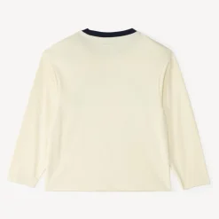 Langarm T-shirt voor jongens met borduursel 