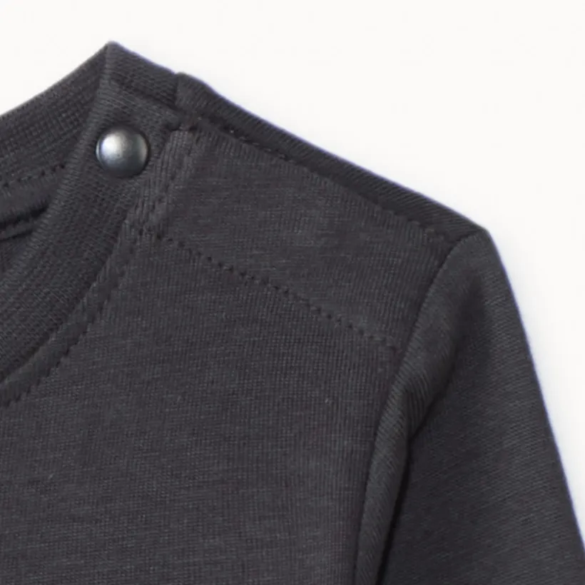 Langarm T-shirt voor jongens met fantasie borduursel