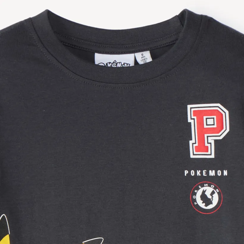 Langarm T-shirt voor jongens Pikachu Pokémon