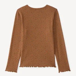 Langarm T-shirt voor meisjes met een fantasieprint