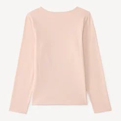 Langarm T-shirt voor meisjes met een fantasieprint van pailletten