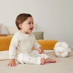 Lang 2-delig molletonset met olifantenmotief voor baby’s