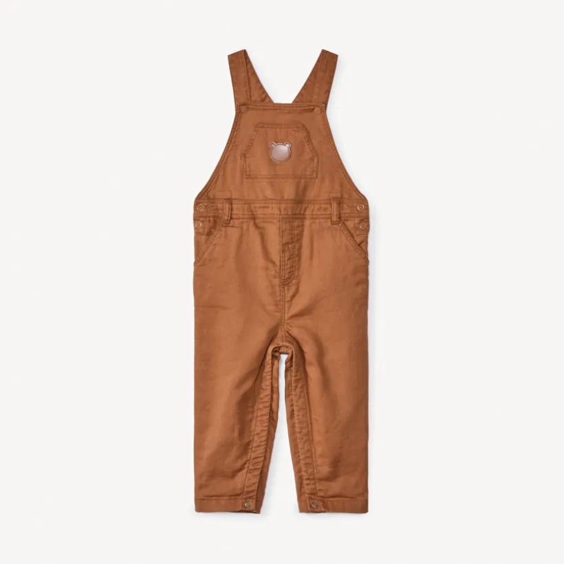 Langdurige overall met berenbadge voor babyjongen