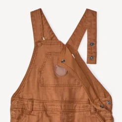 Langdurige overall met berenbadge voor babyjongen