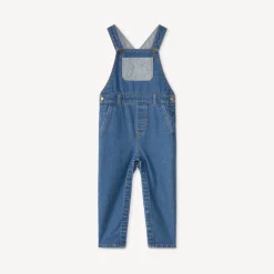 Langdurige spijkerbroek met walvissenpatroon voor babyjongen.