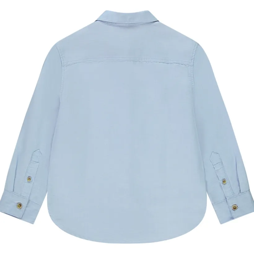 Lange effen shirt jongens