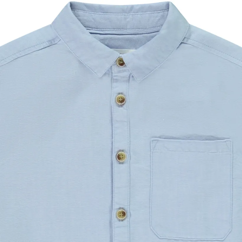 Lange effen shirt jongens