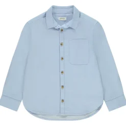 Lange effen shirt jongens