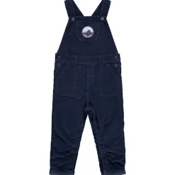 Lange fluwelen jumpsuit met badge voor baby jongen