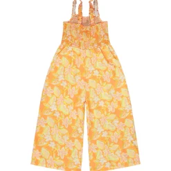 Lange jumpsuit met bloemenmotief meisjes